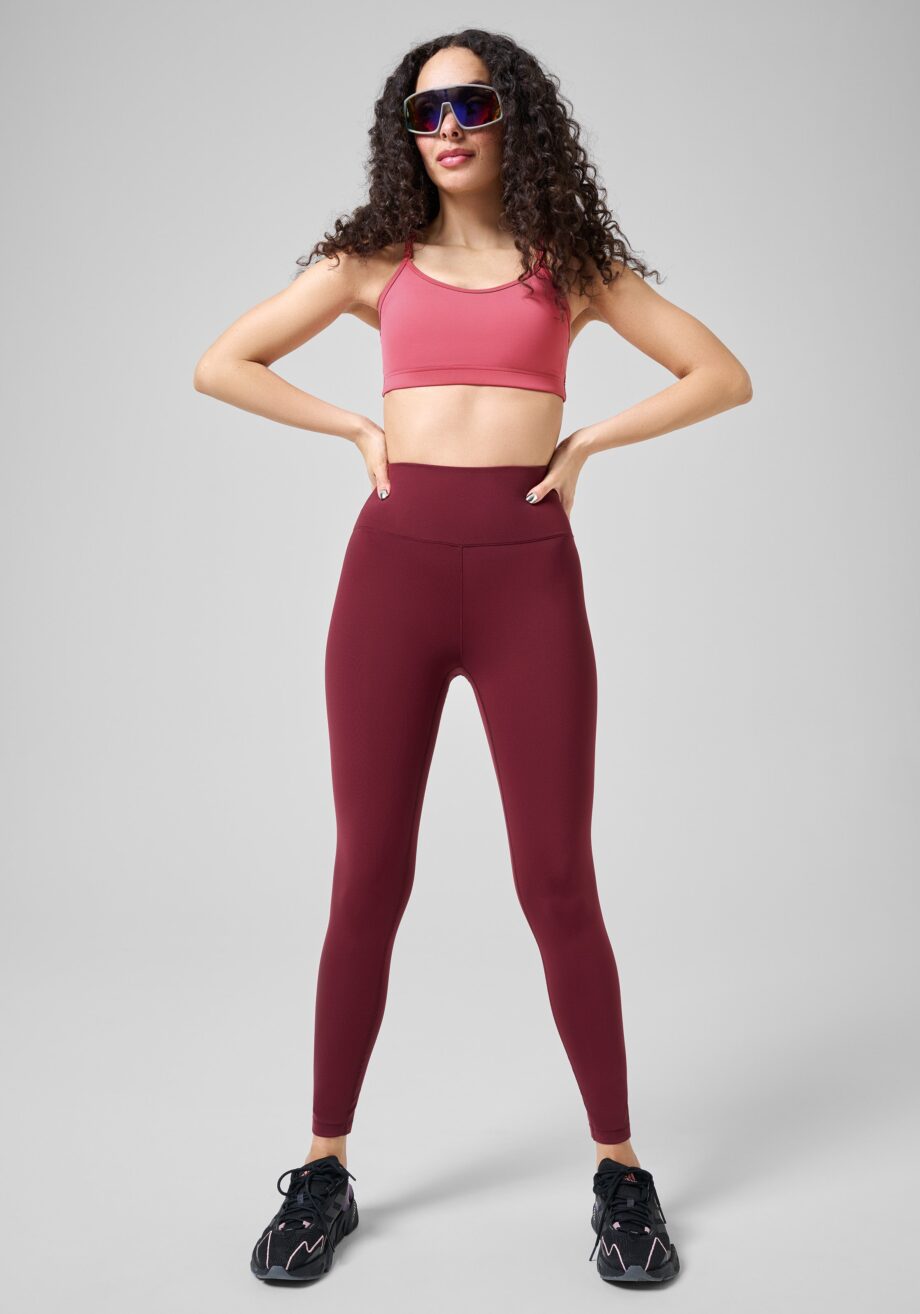 Casall Essential Ultra High Waist Tights - Evening Red