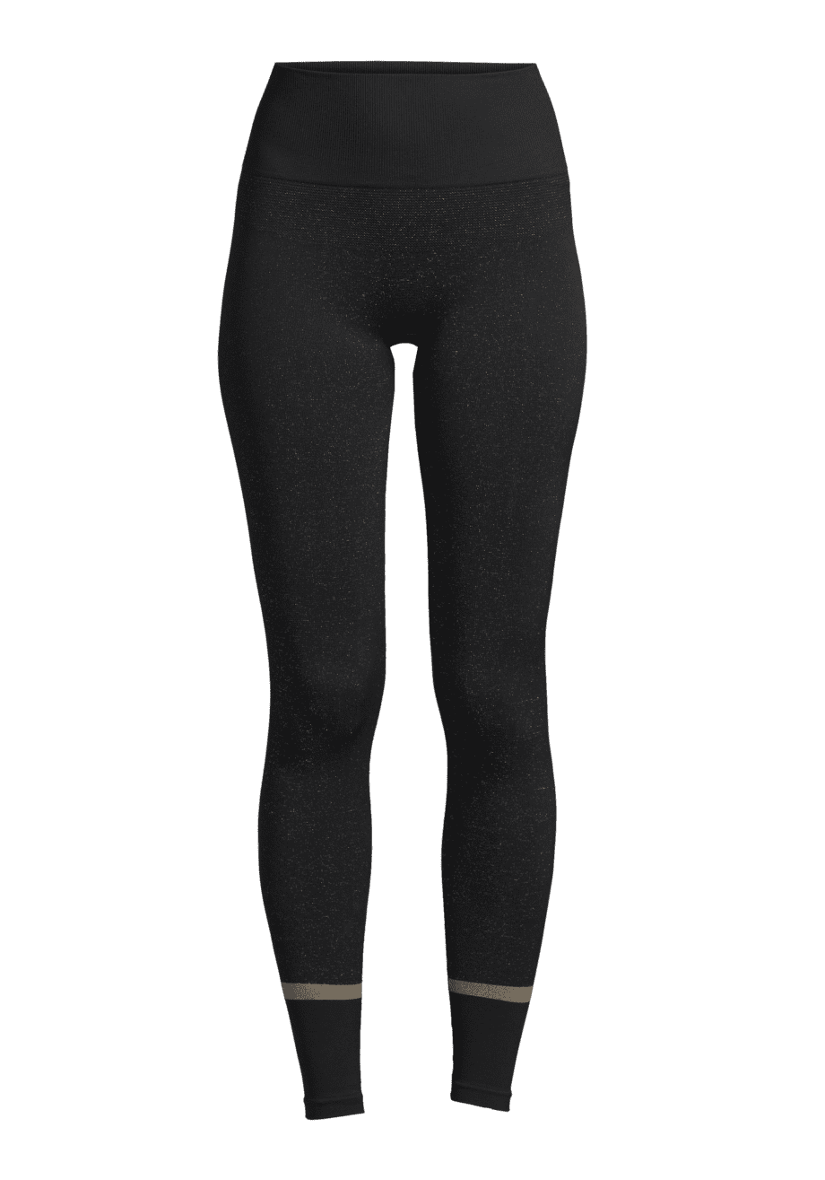 Casall Gold Seamless Tights - Black Gold