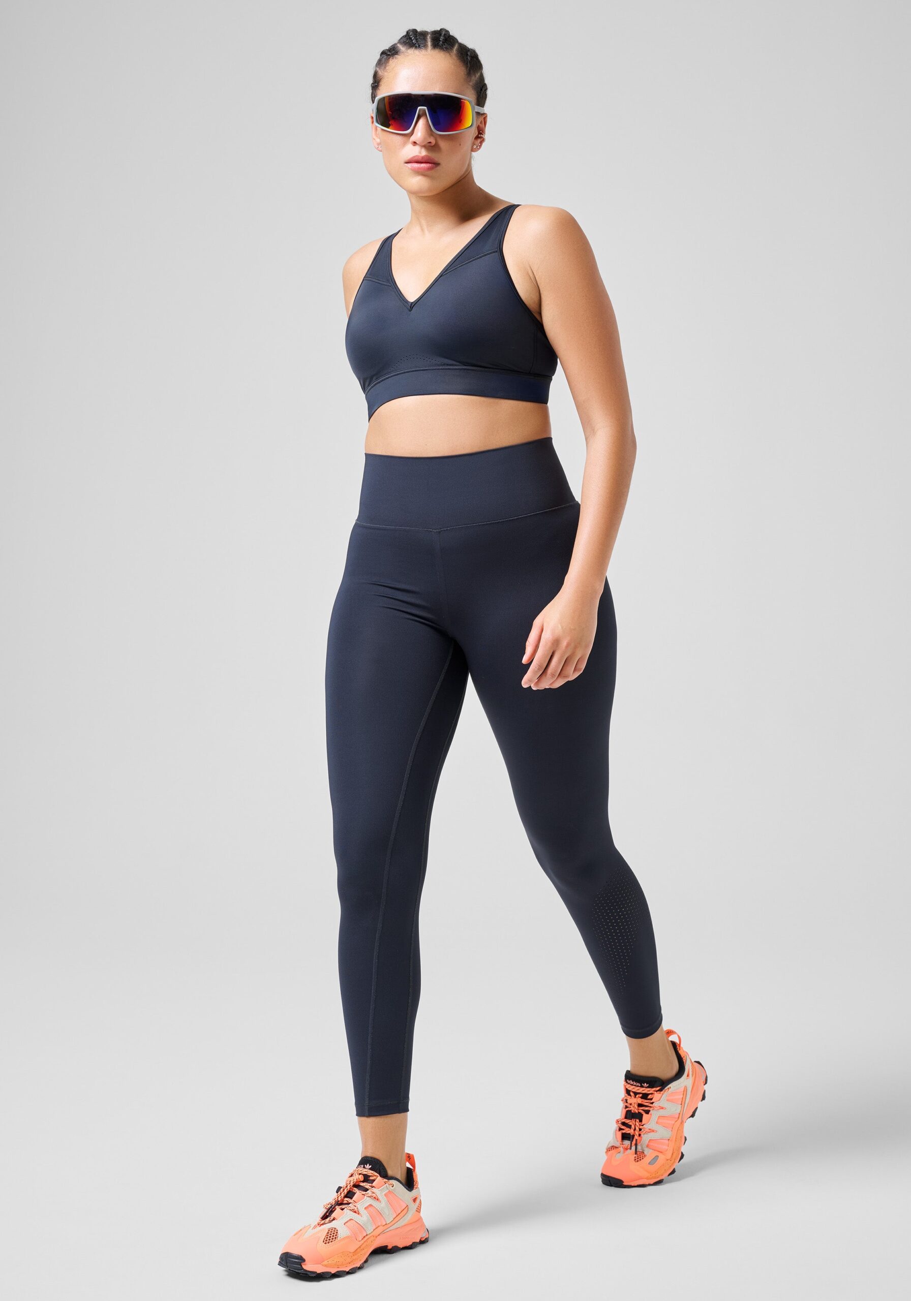 Casall Prime Laminated High Waist Tights - Black