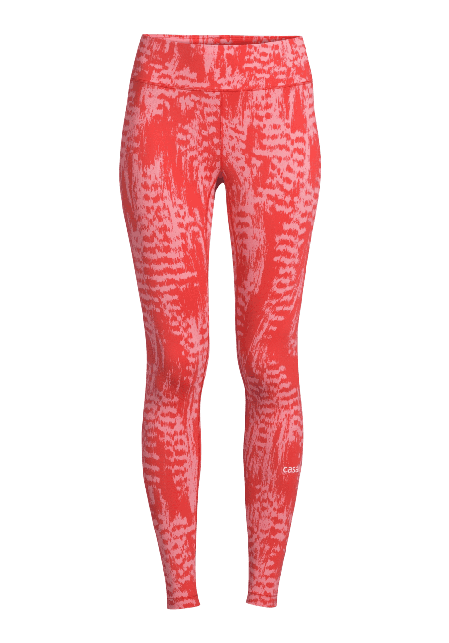 Casall Reclaimed Regular Waist Tights - Survive Red