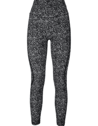 Casall Sculpture Printed High Waist Tights - Black Sprinkle