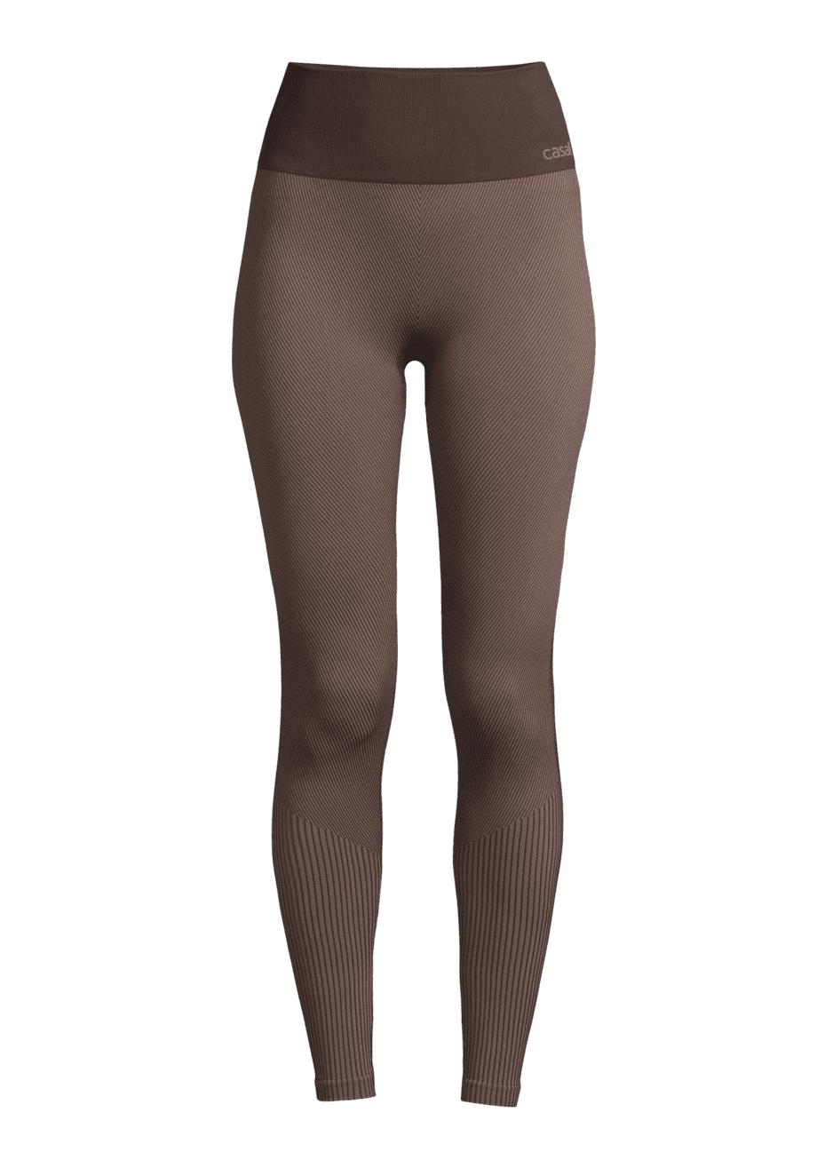 Casall Seamless High Waist Tights - Berlin Brown