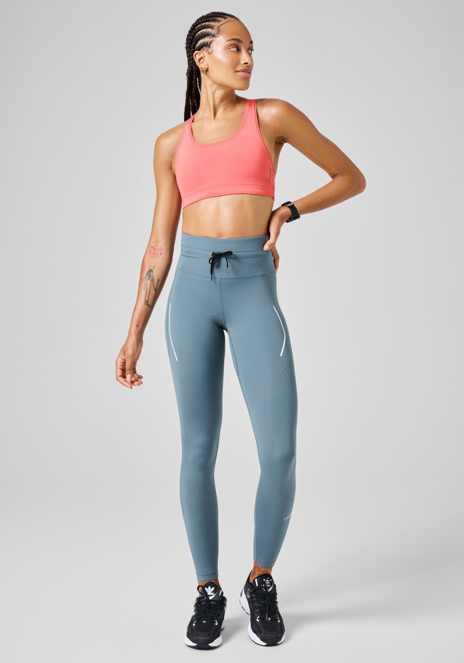 Casall Shapify High Waist Running Tights - Dk Slate