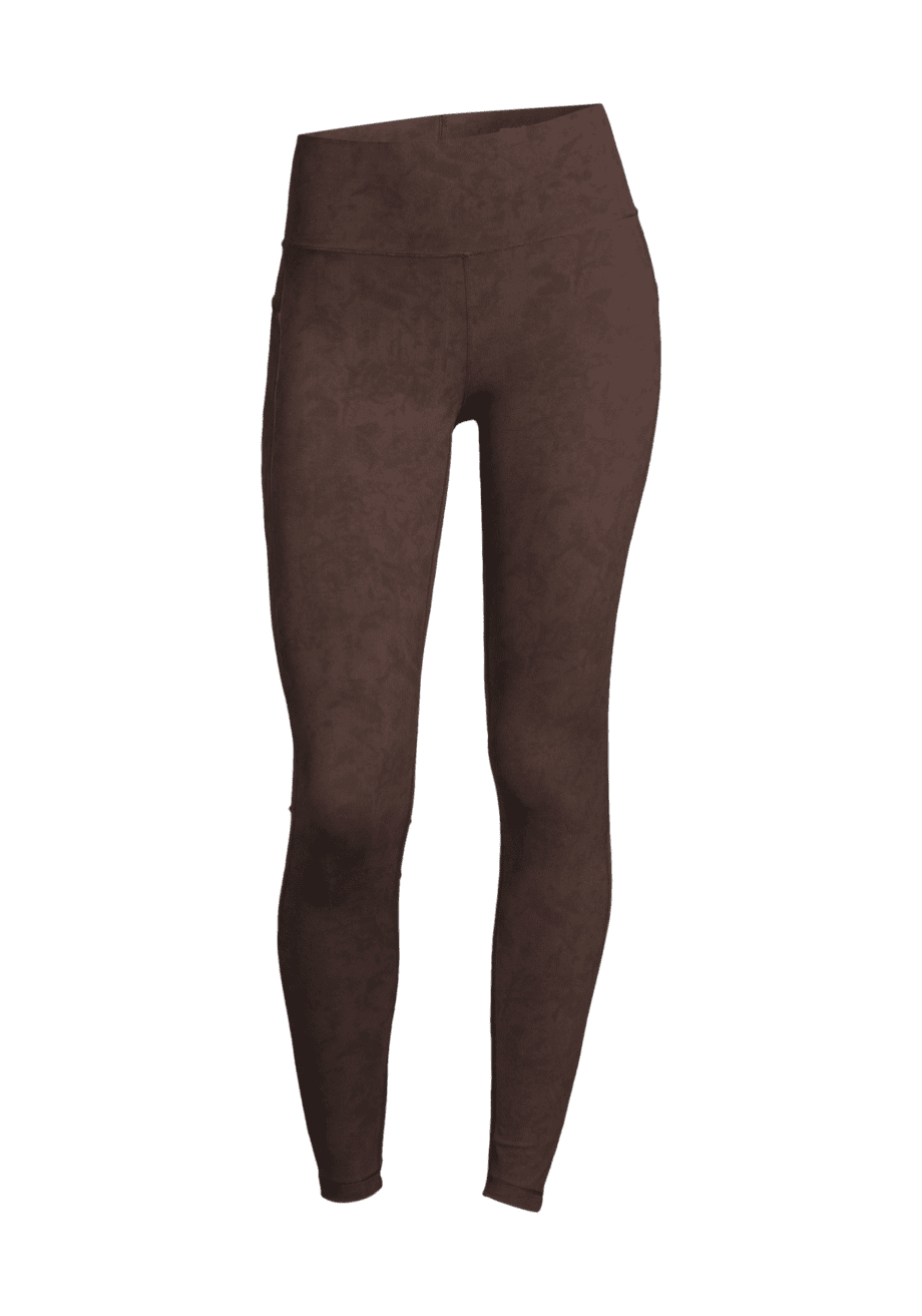 Casall Suede Look Tights - Suede Look Brown