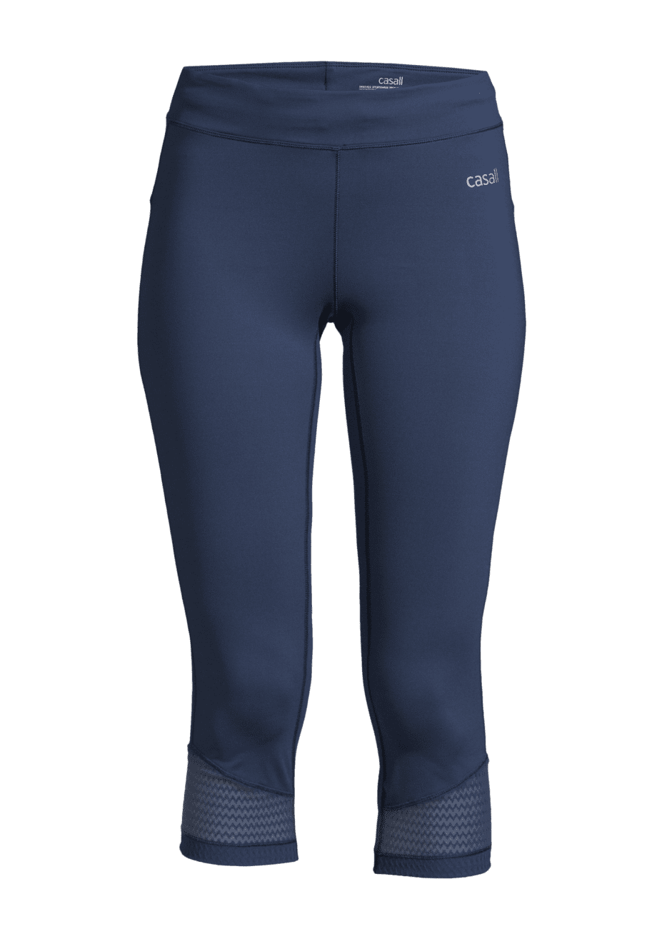 Casall Synergy 3/4 Tights - Pushing Blue