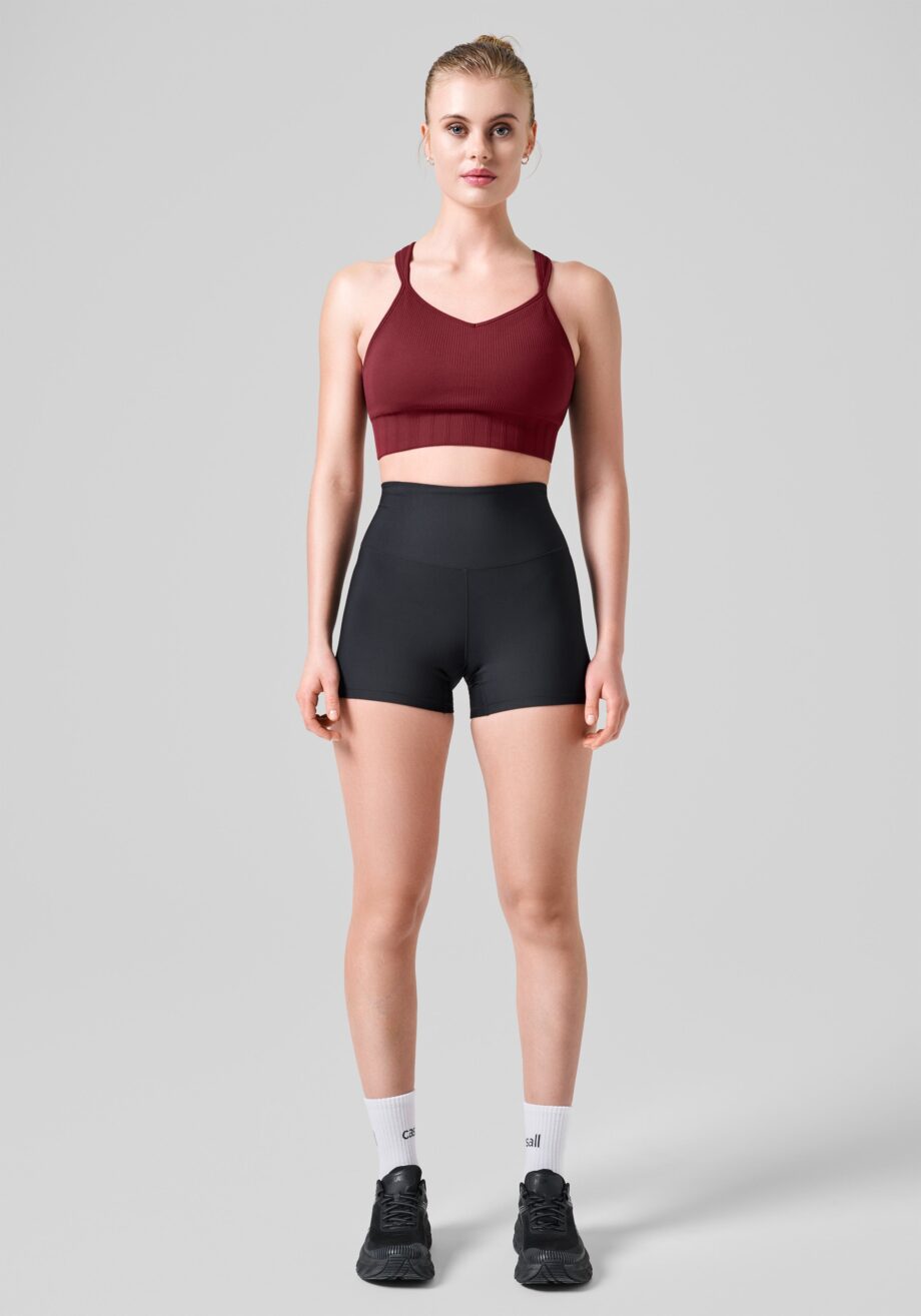 Casall Ultra High Waist Hot Pant - Black