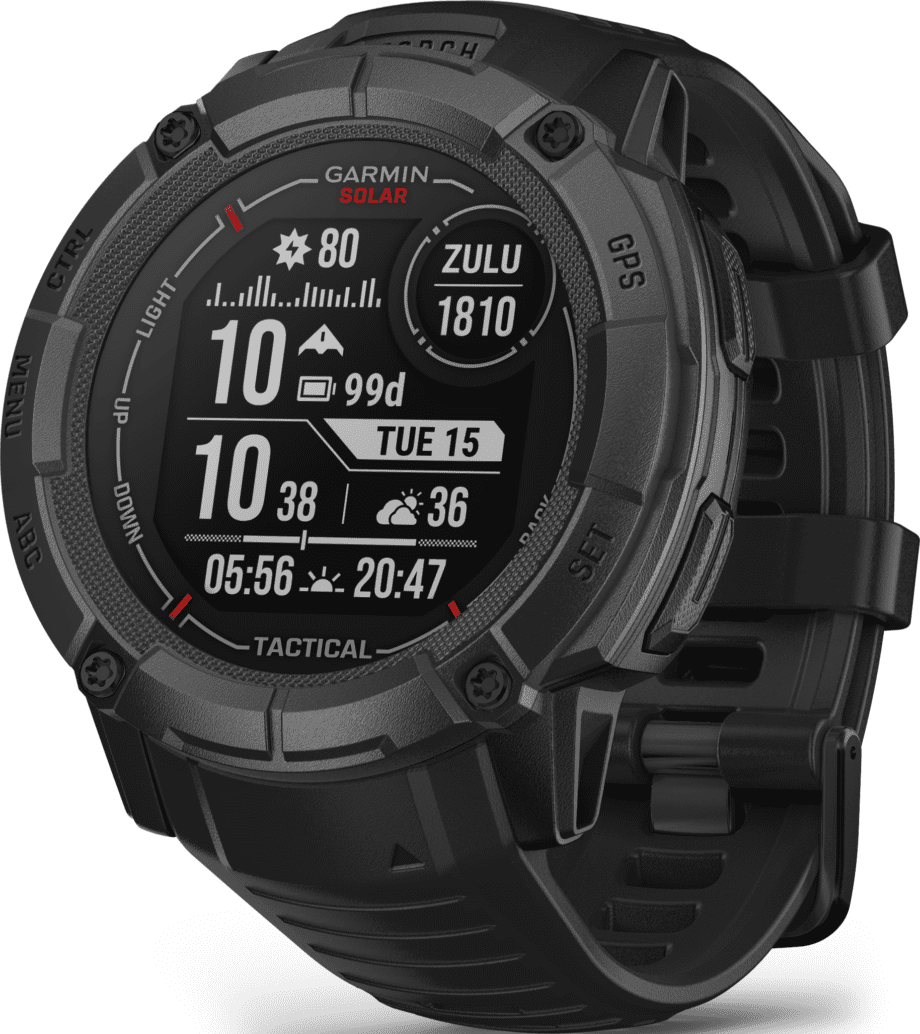 Garmin Instinct 2X Solar Tactical Edition Black