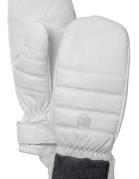 Hestra Alpine Leather Primaloft - Mitt Off White (6 6)