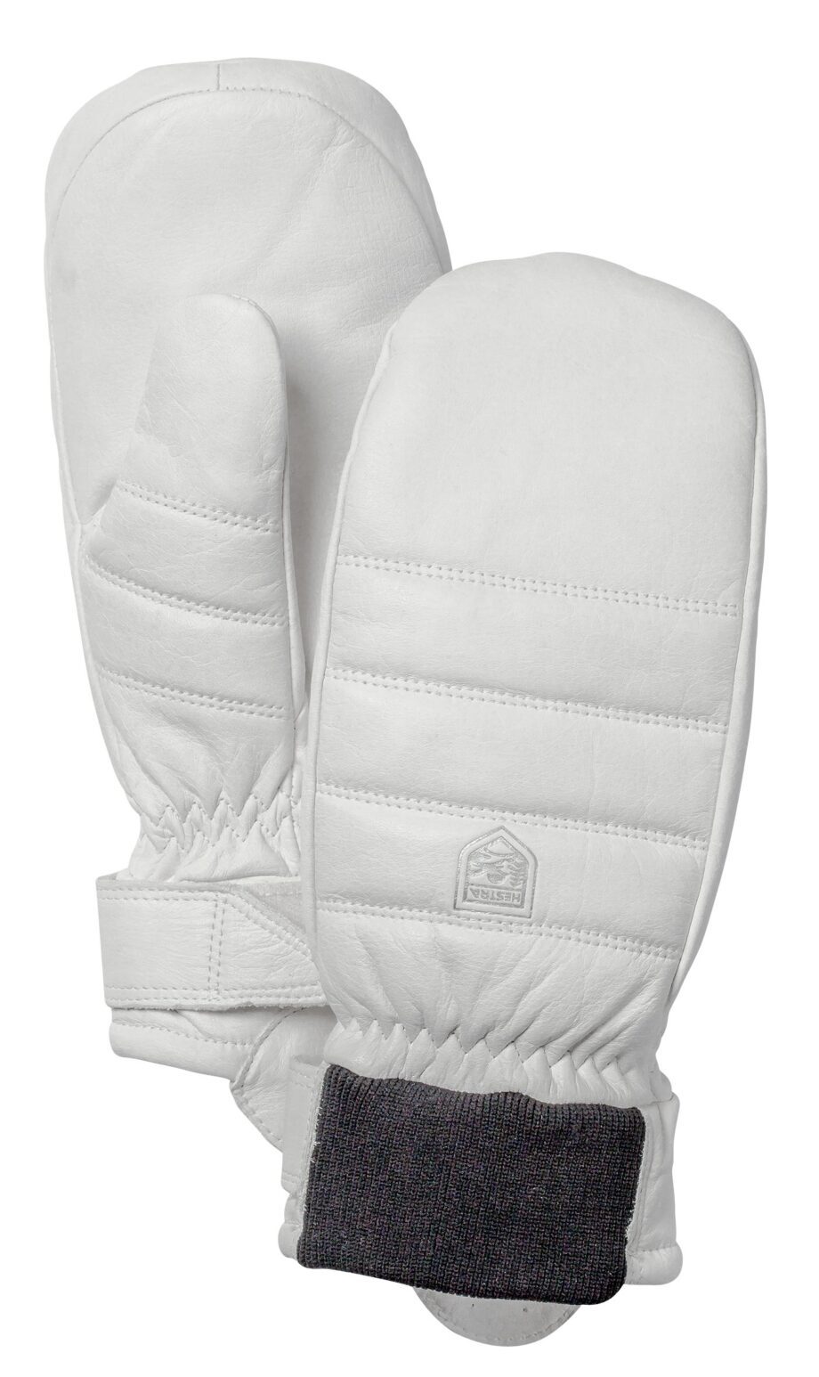 Hestra Alpine Leather Primaloft - Mitt Off White (6 6)