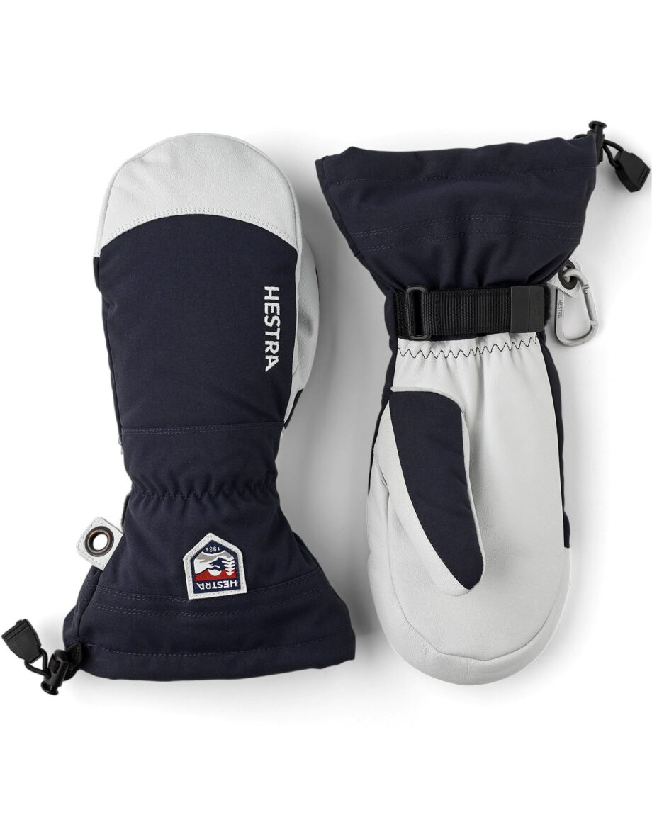 Hestra Army Leather Heli Ski - Mitt Marin (12 12)