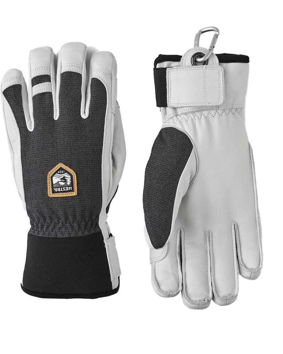 Hestra Army Leather Patrol - 5 finger Charcoal (12 12)