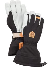 Hestra Army Leather Patrol Gauntlet - 5 Finger Black (9 9)
