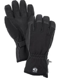 Hestra Army Leather Soft Shell Short - 5 finger Black/Black (12 12)