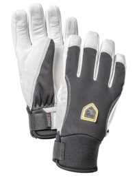 Hestra Czone Alpine Short - 5 Finger Black/Off White (6 6)