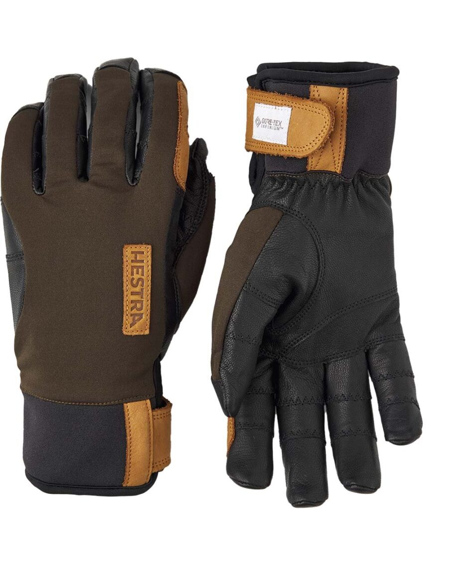 Hestra Ergo Grip Active Wool Terry 5 Finger Dark Forest/Black (11 11)