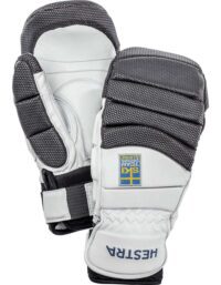 Hestra Gripen GS - Mitt White/Yellow (10 10)
