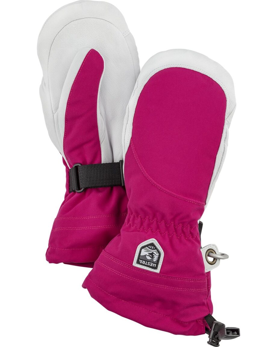 Hestra Heli Ski Female - Mitt Fuchsia/Offwhite (9 9)