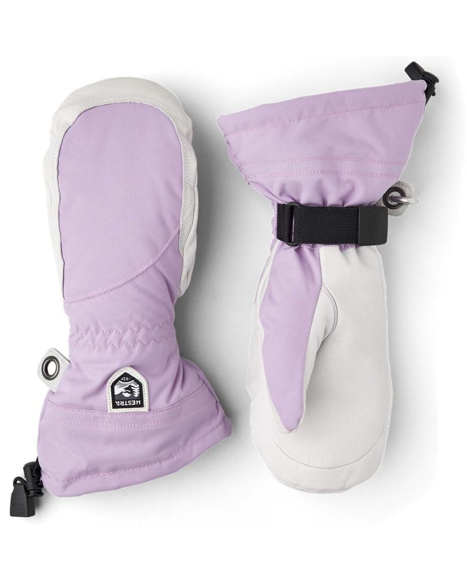 Hestra Heli Ski Female - Mitt Syringa/Offwhite (9 9)