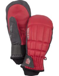 Hestra Henrik Leather Pro Model - Mitt Red/Grey (10 10)