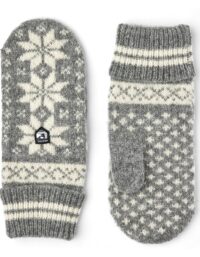 Hestra Isvik Mitt Grey/Offwhite (10 10)