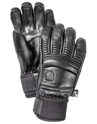 Hestra Leather Fall Line - 5 Finger Black (11 11)