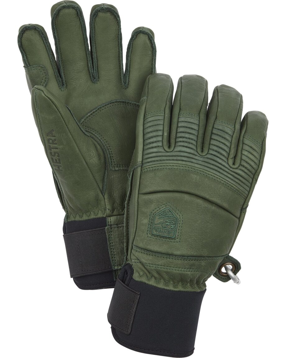 Hestra Leather Fall Line - 5 Finger Forest (9 9)