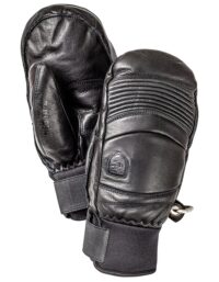 Hestra Leather Fall Line - Mitt Black (7 7)