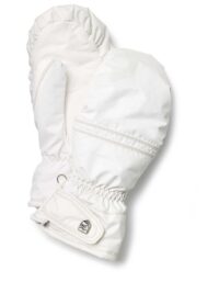 Hestra Primaloft Leather Female - Mitt Ivory/Off White (6 6)