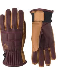Hestra Sastrugi 5 Finger Bordeaux/Cork (9 9)