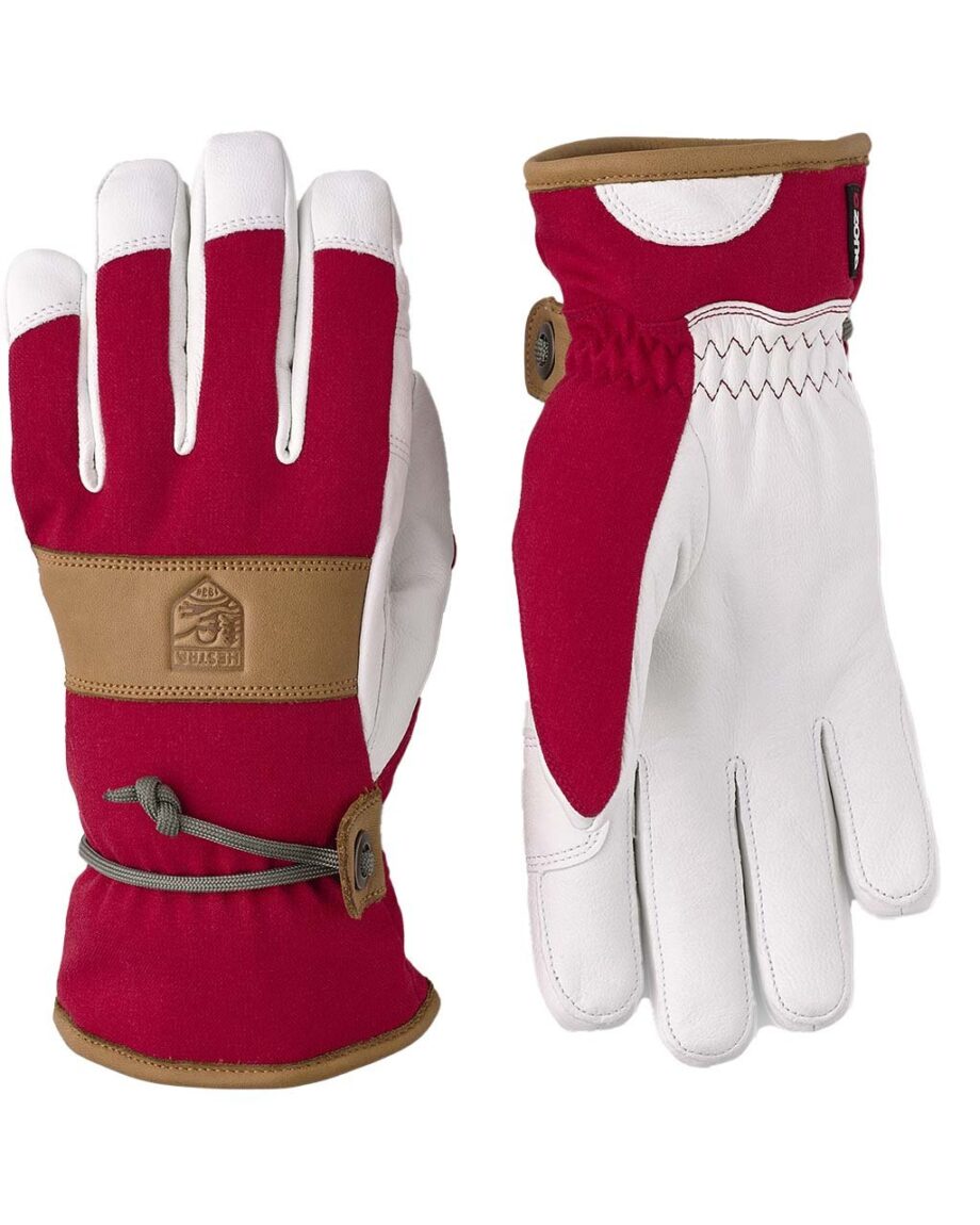 Hestra Voss CZone - 5 Finger Red (10 10)