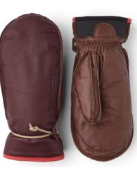 Hestra Wakayama - Mitt Bordeaux/Brown (11 11)