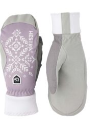 Hestra XC Primaloft W - Mitt Syringa Print (5 5)