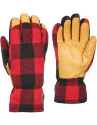 Kombi Timber WB Glove M Red Buffalo Plaid (XL XL)