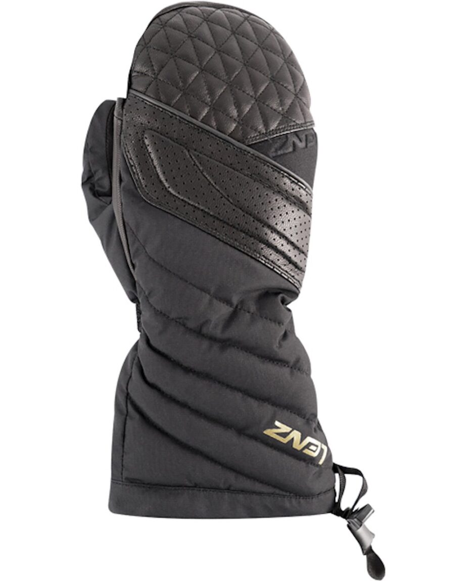 Lenz Heat Mittens 4.0 W Black (M (8-9) M (8-9))