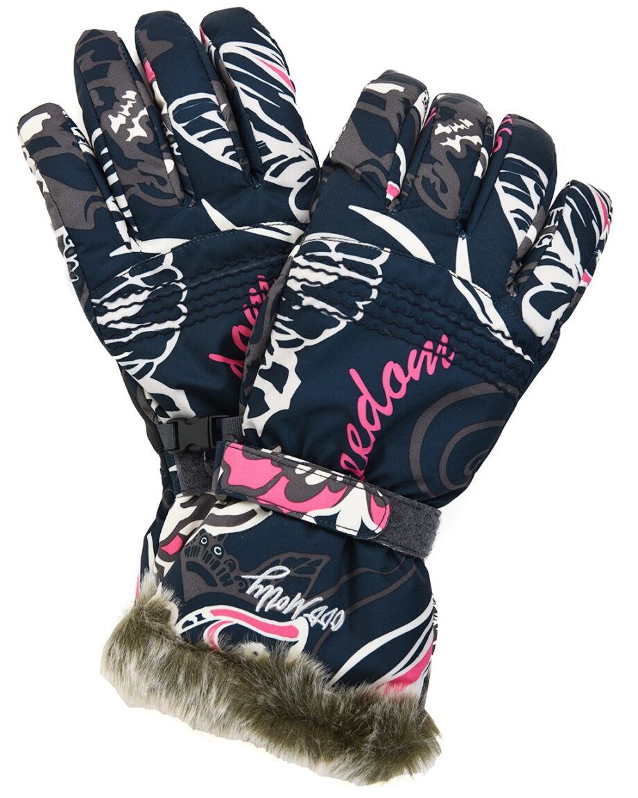 Odd Molly Fire Place Glove W Dark Blue (3/4 3/4)