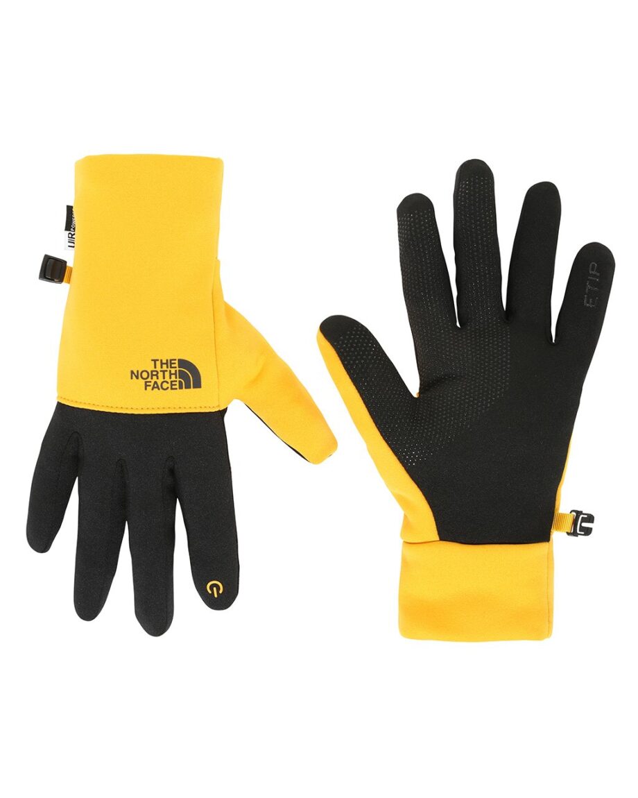 The North Face Etip Recycled Glove Summit Gold/TNF Black (XL XL)