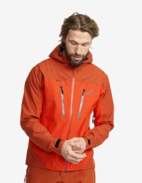 Revolution Race Jackor > Regn- & Skaljackor - Silence Proshell 3L Jacket - Herr - Rooibos Tea / Pureed Pumpkin, Storlek:XL