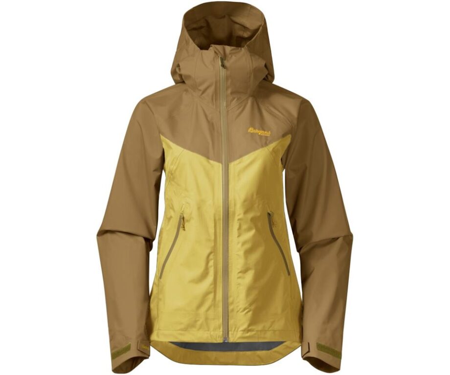 Bergans Letto V2 3L Jacket Women Light Olive Green/Olive Green