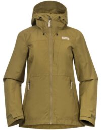 Bergans Nordmarka Leaf Light Wind Jacket Women Olive Green