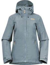 Bergans Nordmarka Leaf Light Wind Jacket Women Smoke Blue