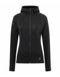 Black Diamond Coefficient Fleece Hoody Women Black