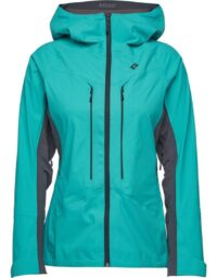 Black Diamond Dawn Patrol Hybrid Shell Jacket Women Dark Patina