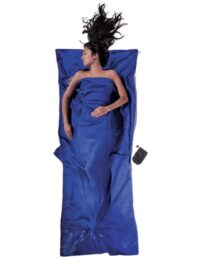 Cocoon Travel Sheet Silk Ultramarine Blue 220X90 Cm