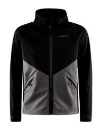 Craft Glide Hood Jkt M Black/Granite
