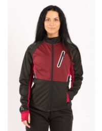 Fischer Åsarna 2 Softshell Jacket W Burgundy