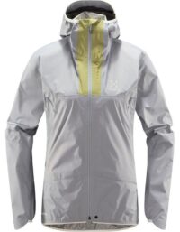 Haglöfs L.I.M GTX Jacket Women Concrete/Thyme Green