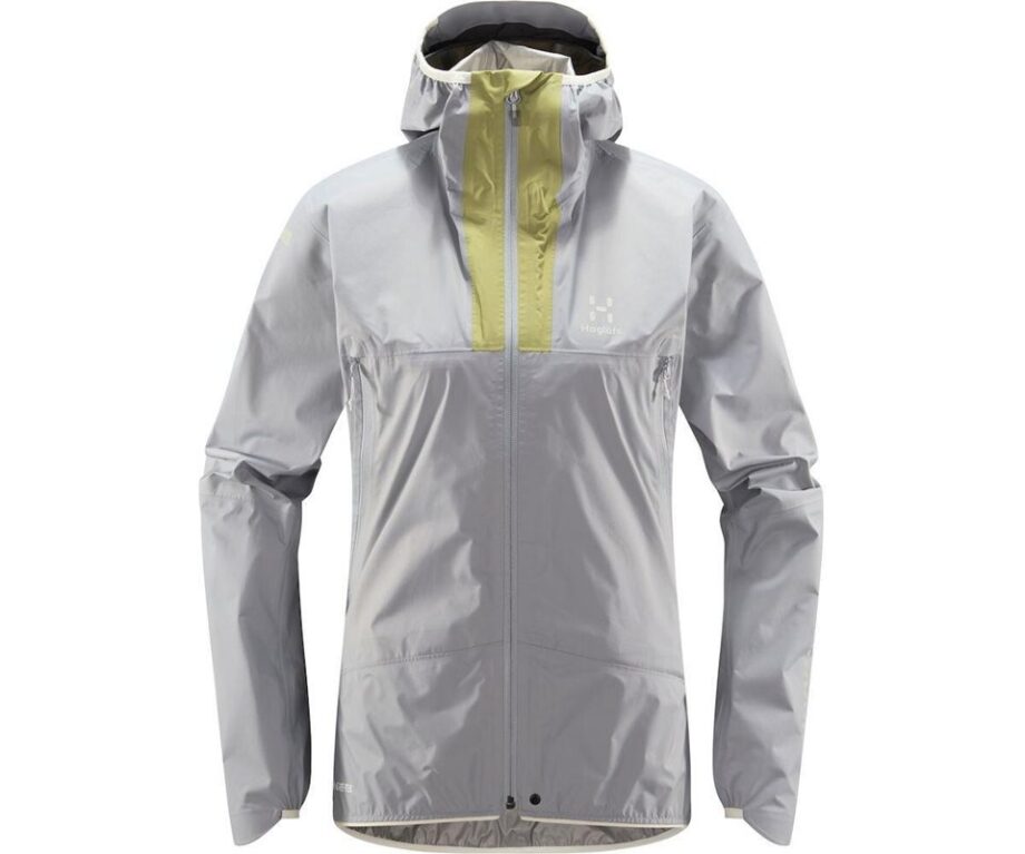 Haglöfs L.I.M GTX Jacket Women Concrete/Thyme Green