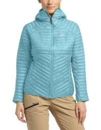 Haglöfs L.I.M Mimic Hooded Jacket Women Frost Blue