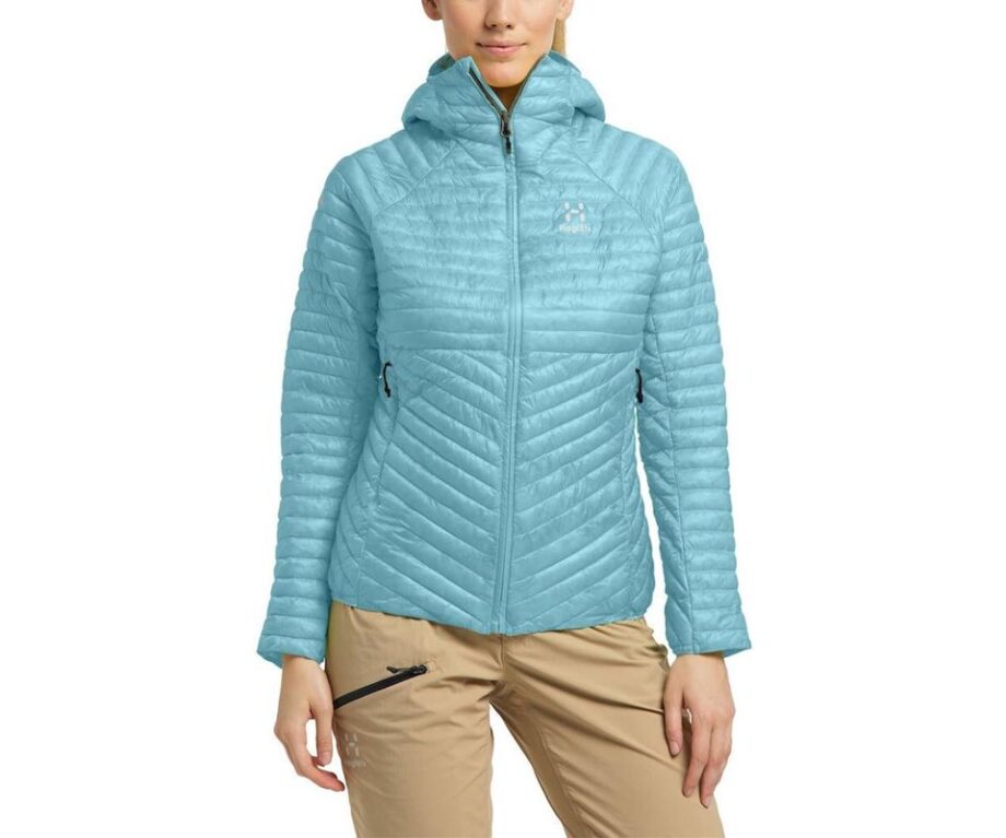 Haglöfs L.I.M Mimic Hooded Jacket Women Frost Blue