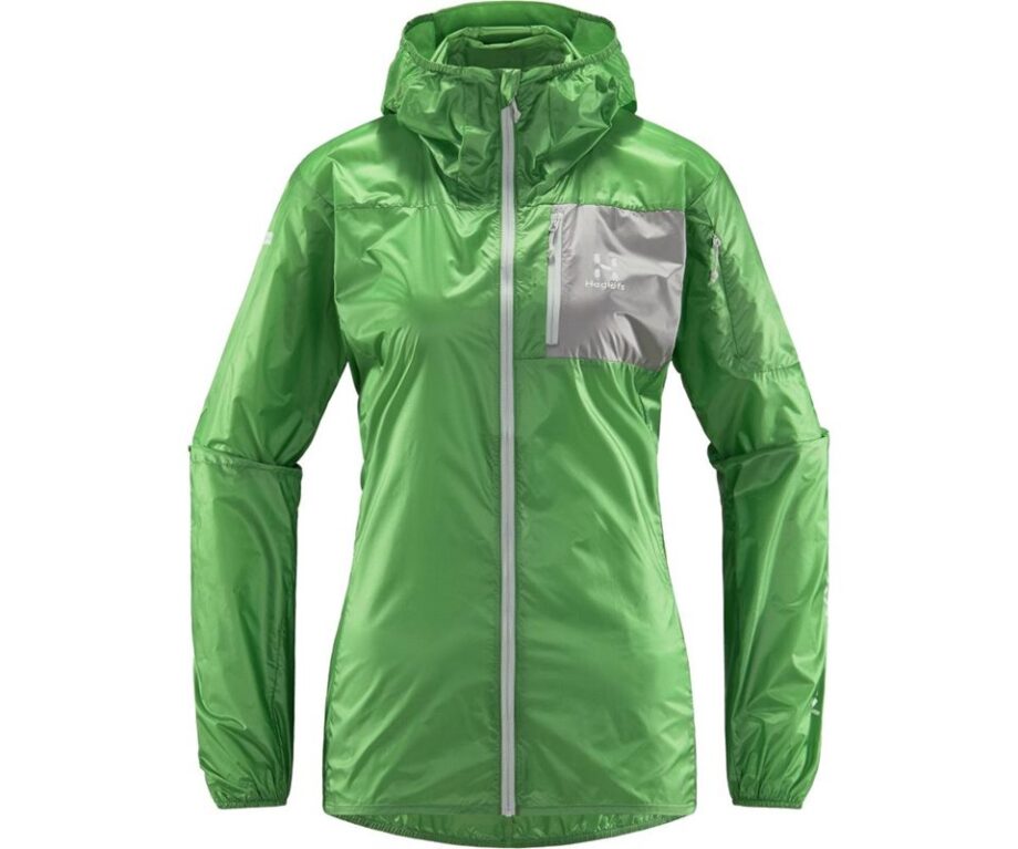 Haglöfs L.I.M Shield HoodedJacket Women Mint Stone/Concrete